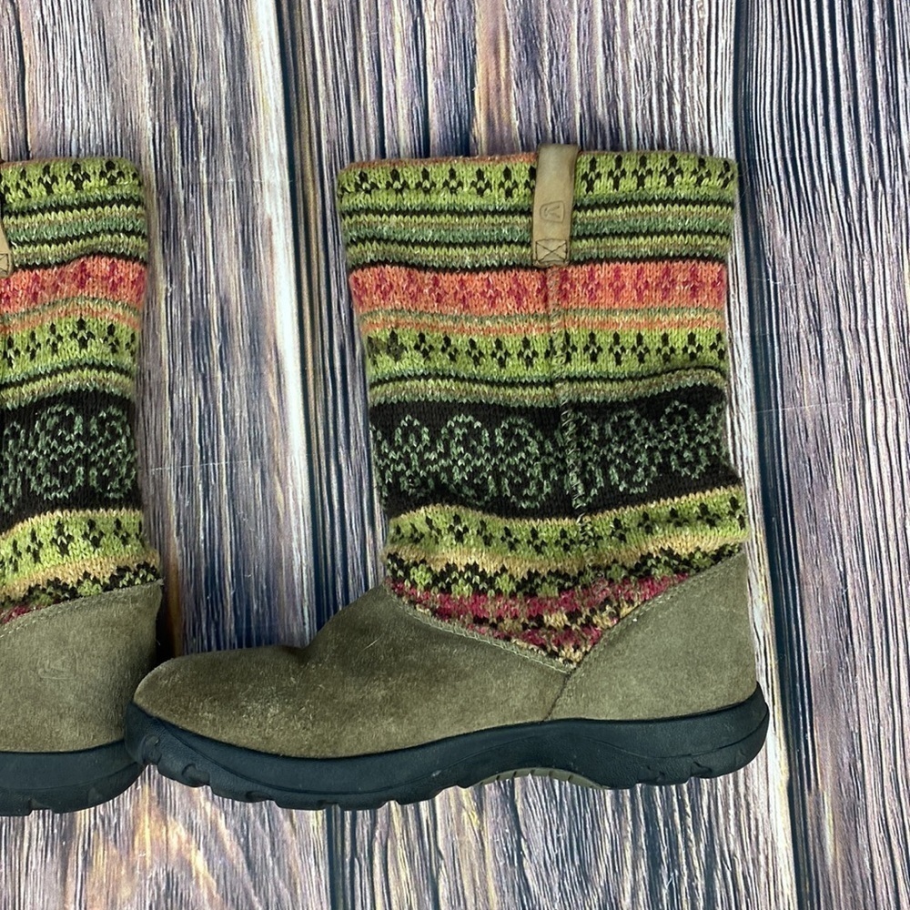 Keen Auburn Flur Knit Boots- Size 6 - Picture 6 of 12